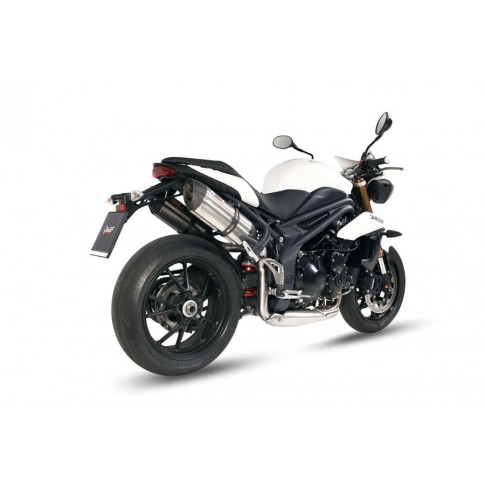 Silencieux double MIVV Suono inox Triumph Speed Triple 1050