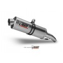 Silencieux double MIVV Oval Classic inox Ducati Monster 600/750/900