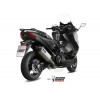 Ligne complète MIVV Speed Edge inox silencieux inox/casquette carbone Yamaha T-Max 530