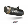 Ligne complète MIVV GP Pro Inox silencieux inox Black Satin/casquette inox Yamaha MT-07