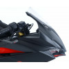 Cache orifice R&G RACING noir Honda CBR250RR