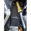 Protection de radiateur/collecteur R&G RACING noir Honda X-ADV