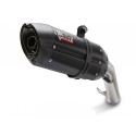 Silencieux double MIVV Suono inox brossé noir Suzuki GSX-R1000 