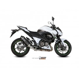 Silencieux MIVV Speed Edge inox brossé noir Kawasaki Z800E