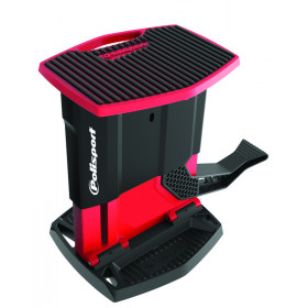 Lève-moto POLISPORT pliable rouge 