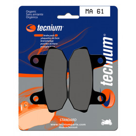 Plaquettes de frein TECNIUM MA61 organique