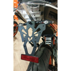 Support de plaque V-PARTS noir KTM