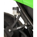 Patte de fixation de silencieux R&G RACING noir Kawasaki