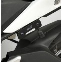 Caches orifices repose-pieds arrière gauche R&G RACING noir Honda CBR250R