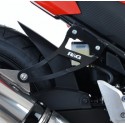 Patte de fixation de silencieux R&G RACING noir Honda CBR300RR
