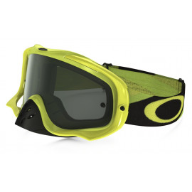 Masque OAKLEY Crowbar Heritage Racer Team Bright Green écran Dark Grey