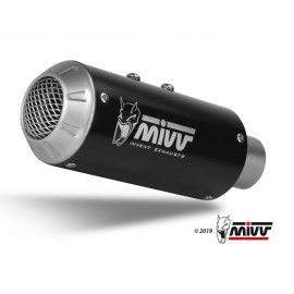 Silencieux MIVV MK3 Steel Black/casquette inox Yamaha R1