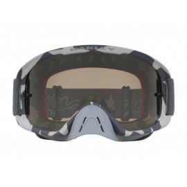 Masque OAKLEY O Frame 2.0 MX Troy Lee Designs Low Vis Grey écran Dark Grey