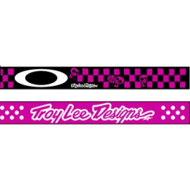 Masque OAKLEY O Frame 2.0 MX Troy Lee Designs Race Shop Pink écran Dark Grey