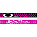 Masque OAKLEY O Frame 2.0 MX Troy Lee Designs Race Shop Pink écran Dark Grey