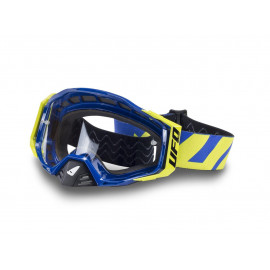 Masque UFO Epsilon jaune fluo/bleu écran clair