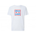 T-Shirt OAKLEY Box Oakley USA blanc taille L