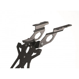 Support de plaque LIGHTECH réglable noir Suzuki Gladius