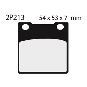 Plaquette de frein Nissin 2P213NS semi-metallique 