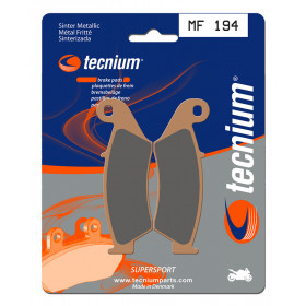 Plaquettes de frein TECNIUM MF194 métal fritté