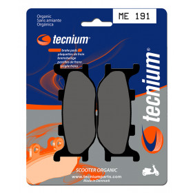 Plaquettes de frein TECNIUM ME191 organique
