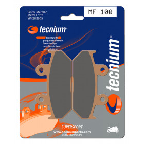Plaquettes de frein TECNIUM MF100 métal fritté