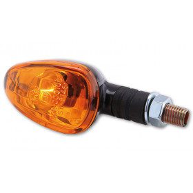 Clignotant  HIGHSIDER smart Little Duke Mini homologué - verre orange - la paire