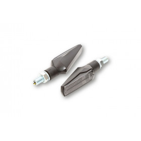 Clignotant LED HIGHSIDER smart Fineline homologué - verre fumé - la paire