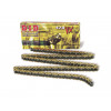 Chaîne de transmission D.I.D 428 VX or/noir 150 maillons