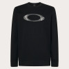 Hoodie OAKLEY New Ellipse Crew - Blackout