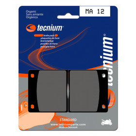 Plaquettes de frein TECNIUM MA12 organique
