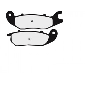 Plaquette de frein Nissin 2P305NS semi-metallique 