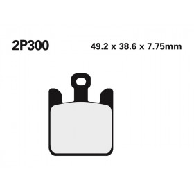Plaquette de frein Nissin 2P300ST sinter