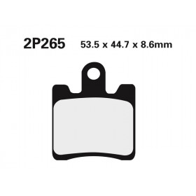 Plaquette de frein Nissin 2P265NS semi-metallique 