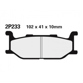 Plaquette de frein Nissin 2P233NS semi-metallique 