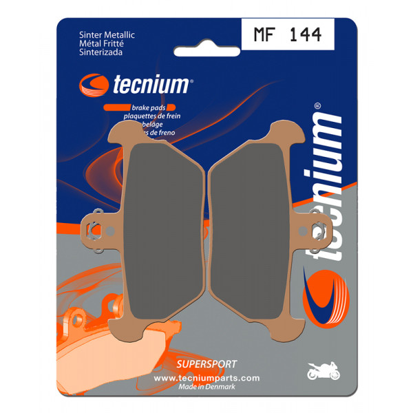 Plaquettes de frein TECNIUM MF144 métal fritté