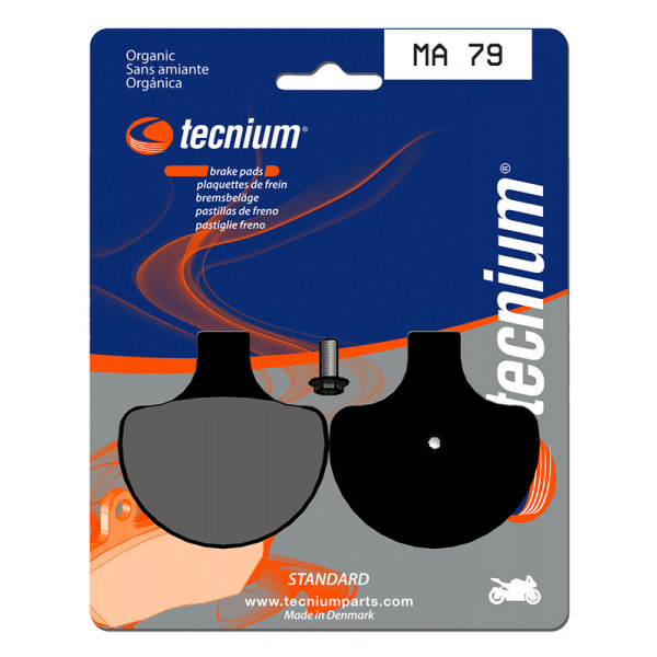 Plaquettes de frein TECNIUM MA79 organique