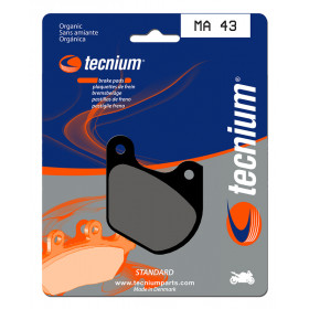 Plaquettes de frein TECNIUM MA43 organique