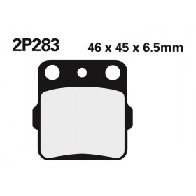 Plaquette de frein Nissin 2P283ST sinter 