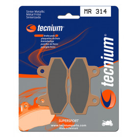 Plaquettes de frein TECNIUM MR314 métal fritté