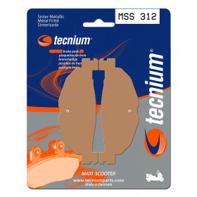 Plaquettes de frein TECNIUM MSS312 métal fritté