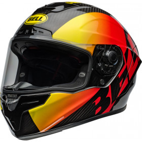 Casque BELL Race Star DLX Flex - Offset Gloss Black/Red