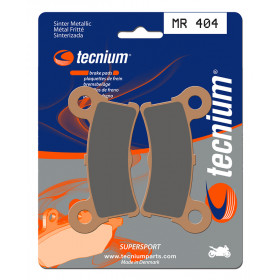 Plaquettes de frein TECNIUM MR404 métal fritté