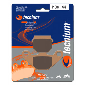 Plaquettes de frein TECNIUM MOA044 métal fritté