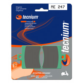 Plaquettes de frein TECNIUM ME247 organique