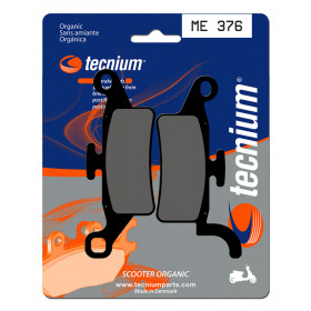Plaquettes de frein TECNIUM ME376 organique