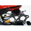 Support de plaque R&G RACING noir Ducati Monster 1200R