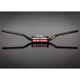 Guidon Ø28,6mm sans barre RENTHAL Fatbar® Enduro noir Honda CRF450R/RX