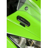 Caches orifice rétroviseur R&G RACING noir Kawasaki ZX10R