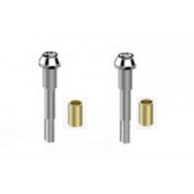 Adaptateurs LIGHTECH noir pour montage des rétroviseurs 878000101/878000103 Yamaha T-Max 